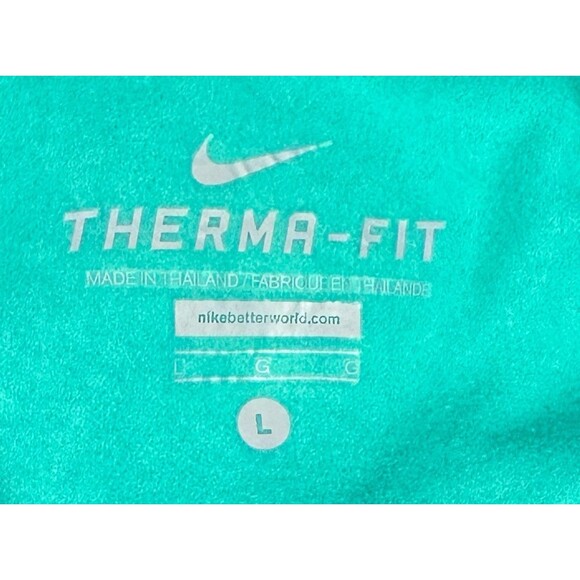 Nike Therma Fit Training Hoodie Sweatshirt Green 685461 Size Large - Picture 4 of 10